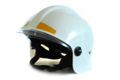 Шлем пожарного ШПМ белый